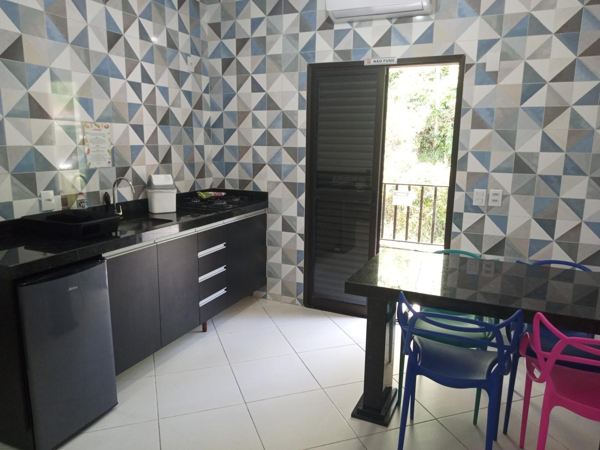 Flats E Apartamentos Temporada Mar Brasil Ubatuba Kamer foto